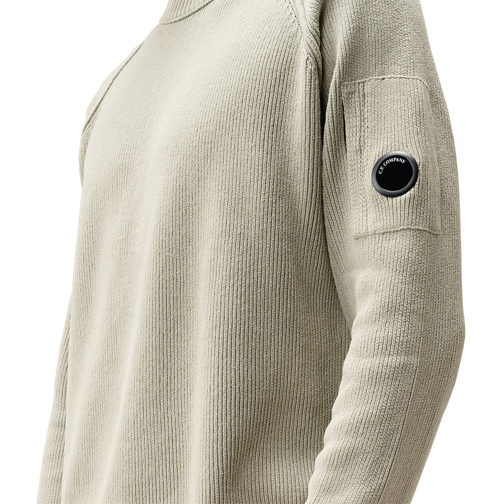 [C.P. Company] Chenille Cotton Crewneck Knit