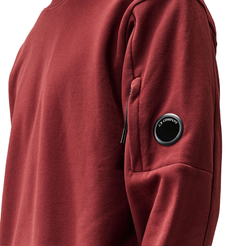 [C.P. Company] Diagonal Raised Fleece Crewneck Sweatshirt