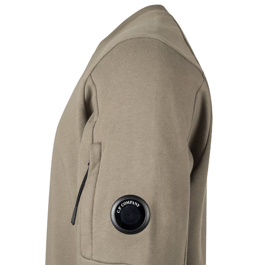 [C.P. Company] Diagonal Raised Fleece Crewneck Sweatshirt