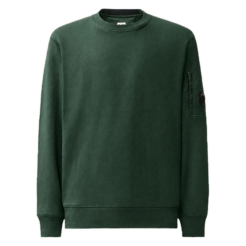 [C.P. Company] Diagonal Raised Fleece Crewneck Sweatshirt