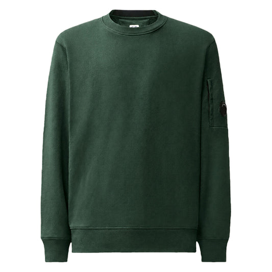 [C.P. Company] Diagonal Raised Fleece Crewneck Sweatshirt