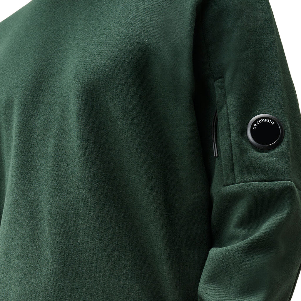 [C.P. Company] Diagonal Raised Fleece Crewneck Sweatshirt