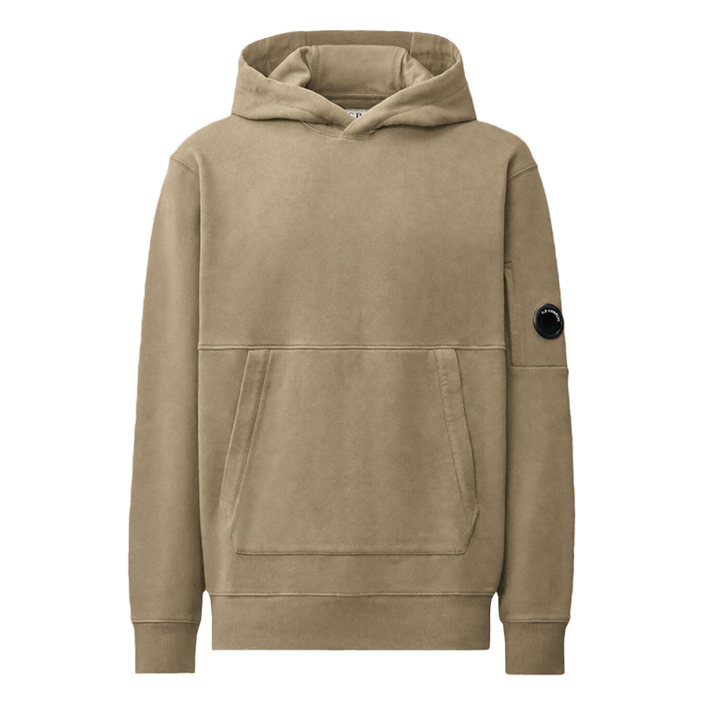 [C.P. Company] Diagonal Raised Fleece Hooded Sweatshirt