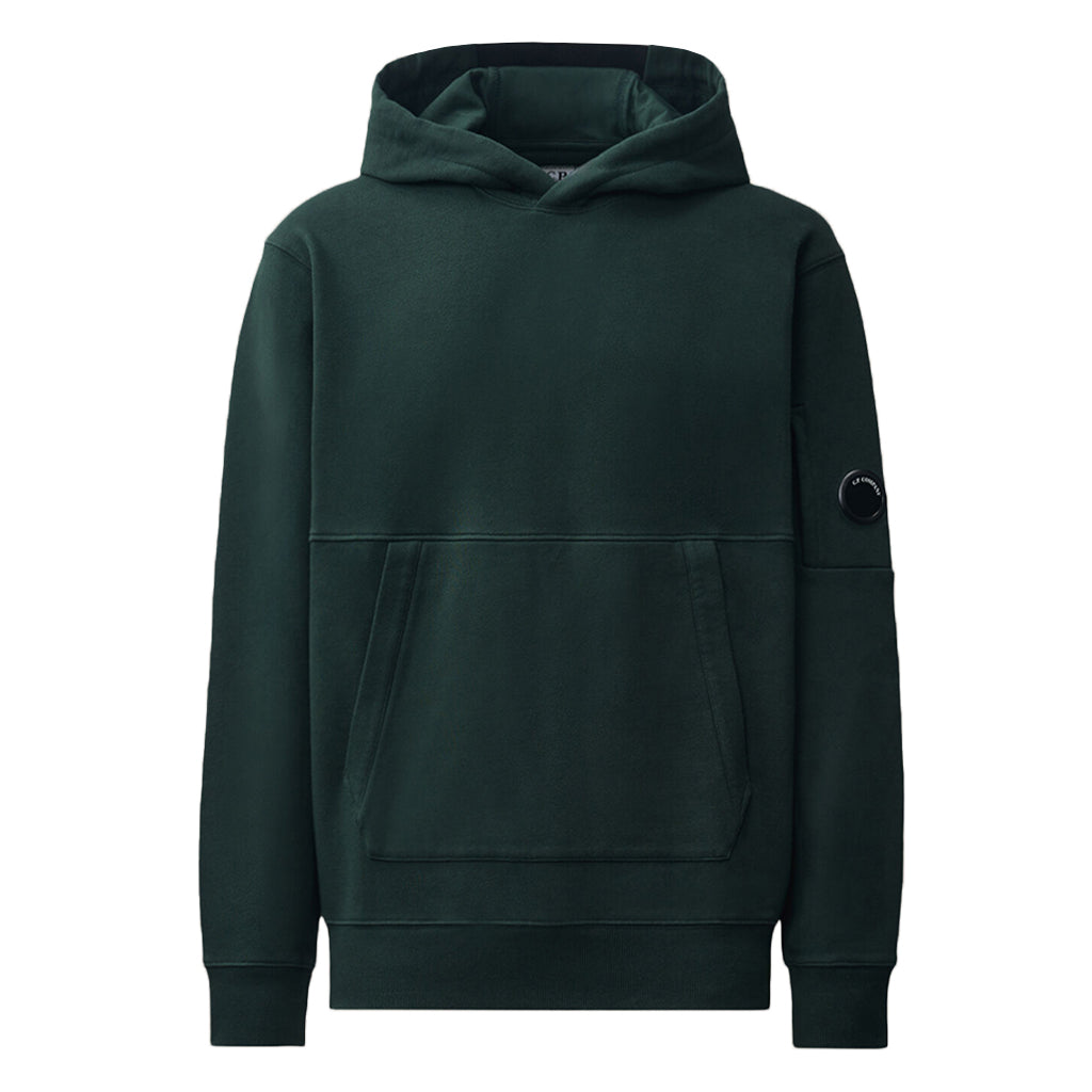 [C.P. Company] Diagonal Raised Fleece Hooded Sweatshirt