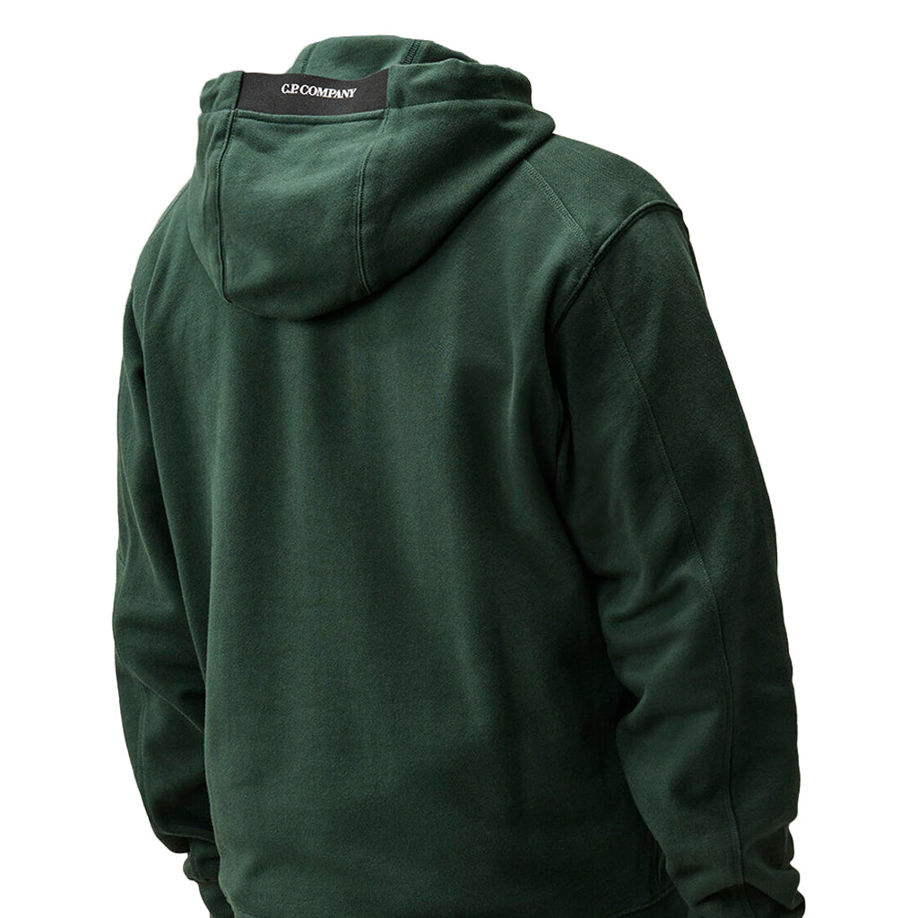 [C.P. Company] Diagonal Raised Fleece Hooded Sweatshirt