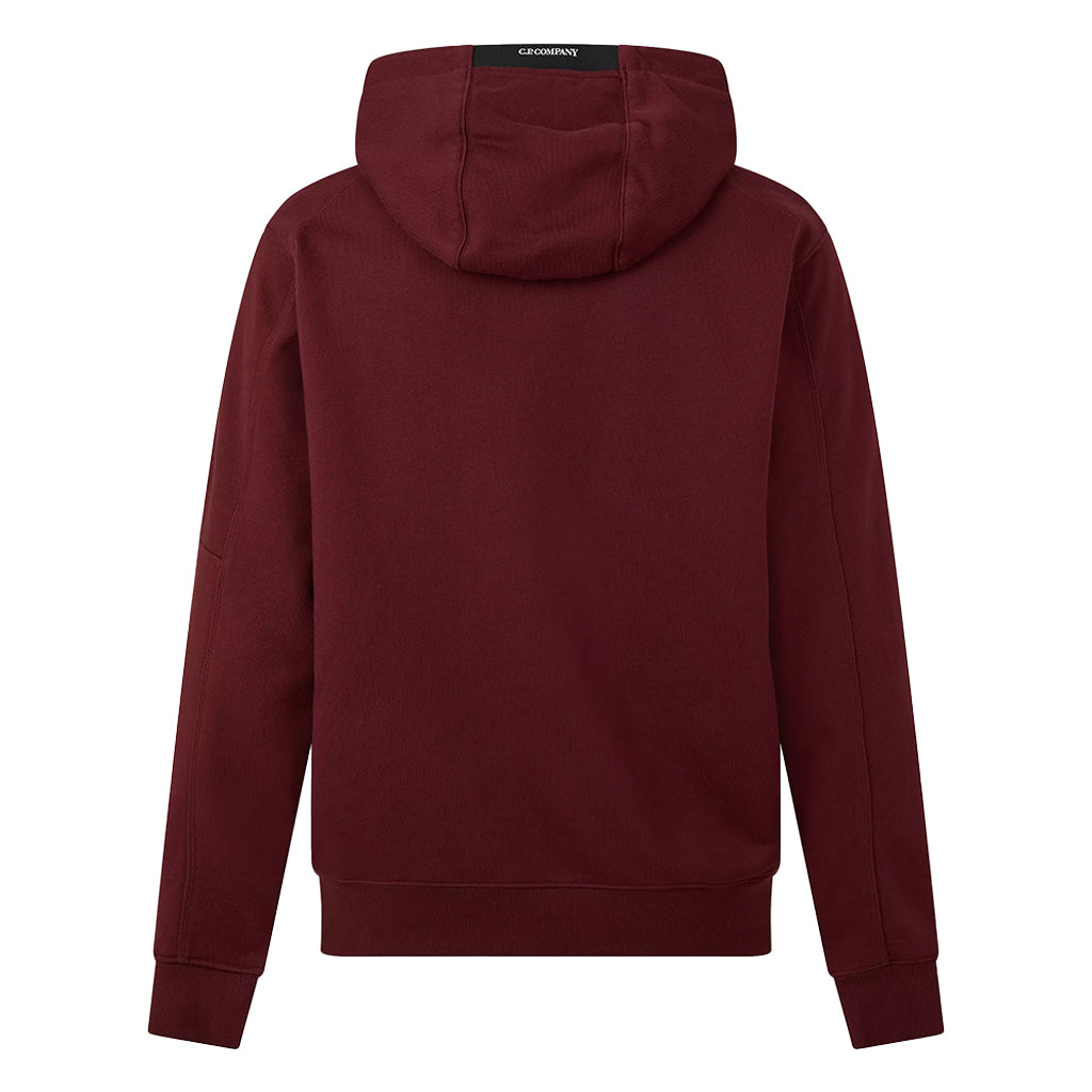 [C.P. Company] Diagonal Raised Fleece Hooded Sweatshirt