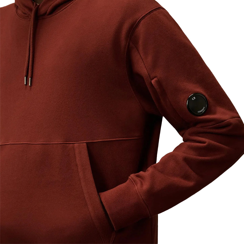 [C.P. Company] Diagonal Raised Fleece Hooded Sweatshirt