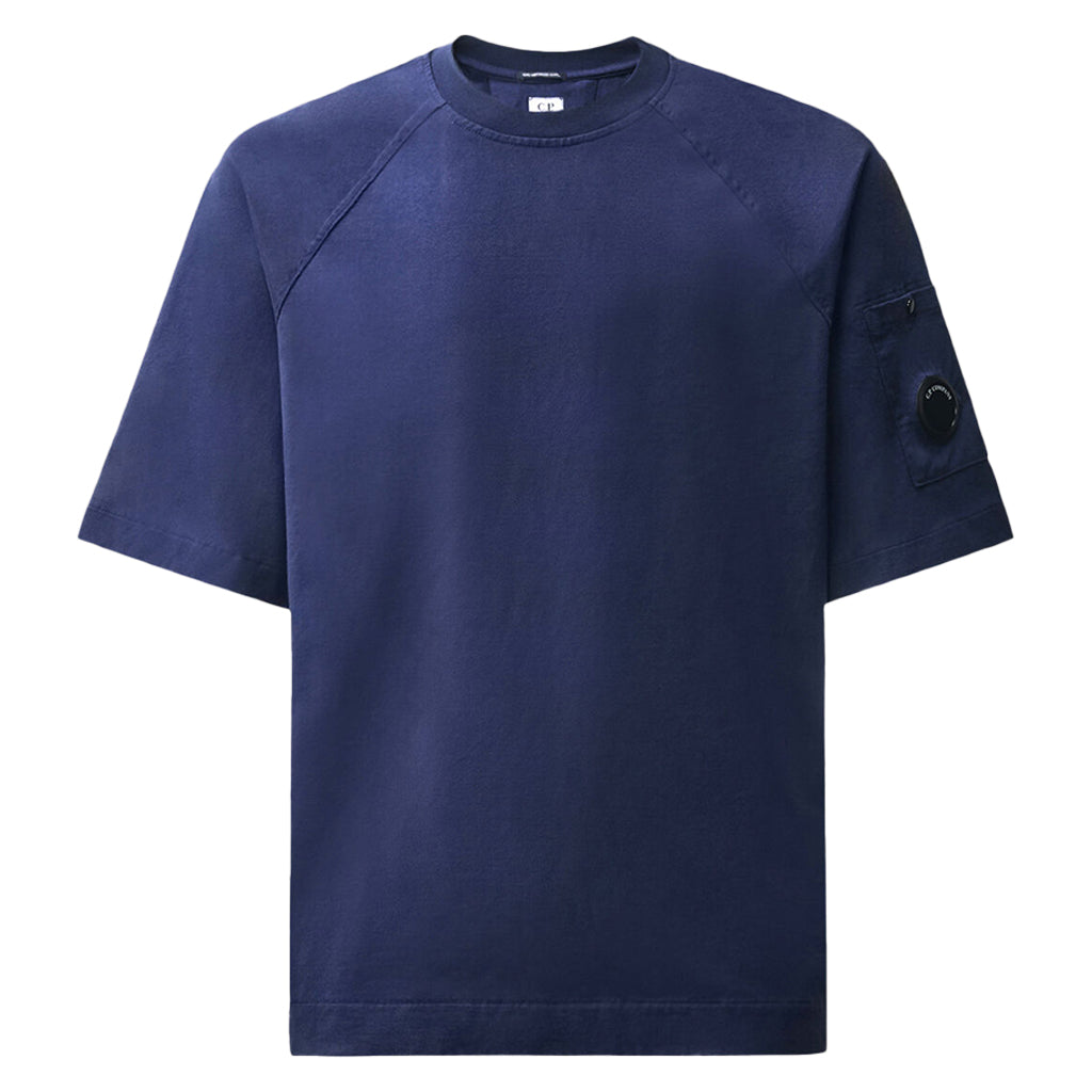 [C.P. Company] 30/2 Jersey Twisted Lens T-Shirt