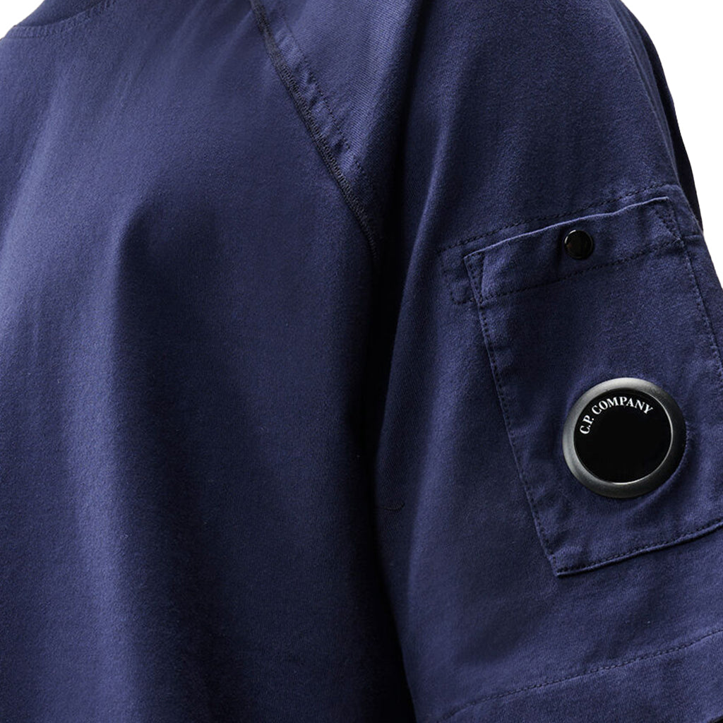 [C.P. Company] 30/2 Jersey Twisted Lens T-Shirt