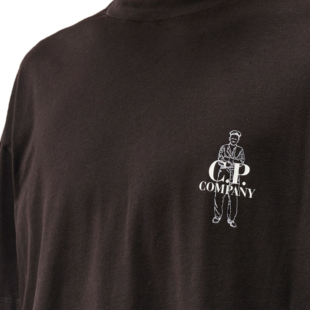 [C.P. Company] 30/1 Jersey Comfort Logo T-Shirt