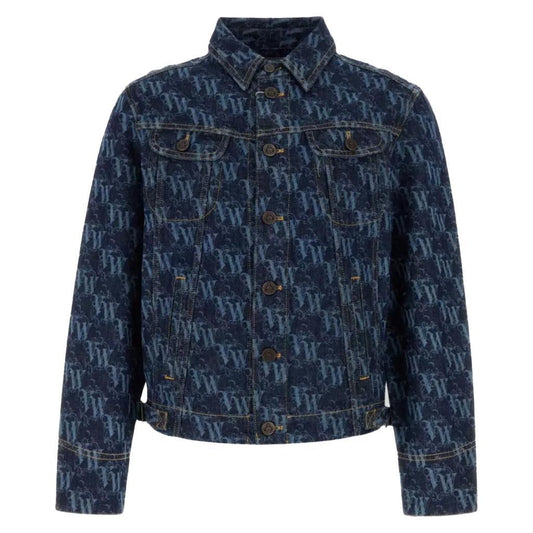 [Vivienne Westwood] VW Frame Stormrider Jacket in Laser Denim