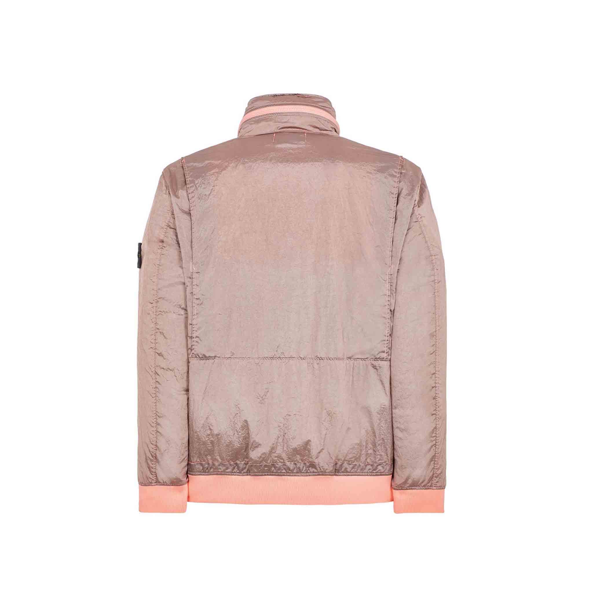 Stone Island  Nylon Metal WATRO-TC ECONYL Nylon Jacket In Pink