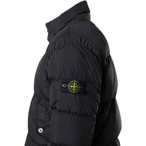 Stone Island Crinkle Reps R-NY Light Down Blouson in Black