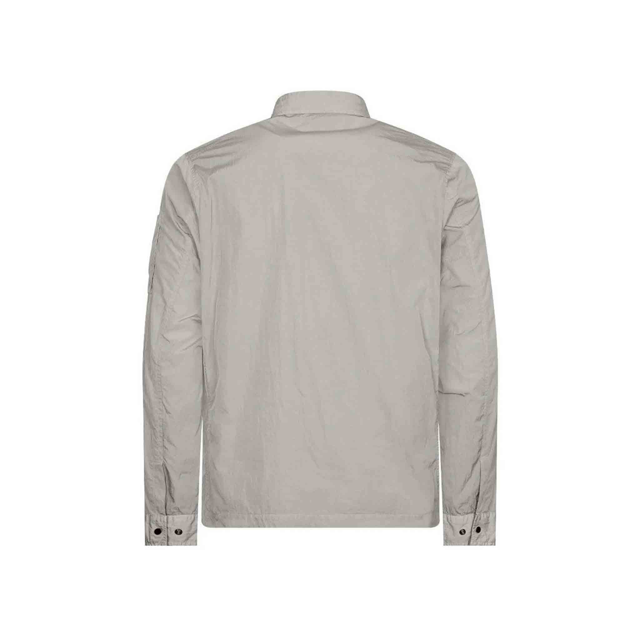 C.P. Company Chrome-R Overshirt in Flint Grey
