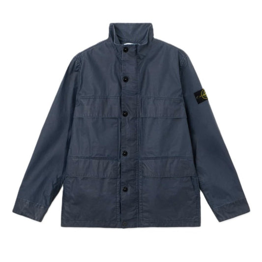 [Stone Island] Waxed Pigment Cotton Tela Field Jacket