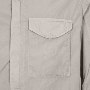 C.P. Company Chrome-R Overshirt in Flint Grey