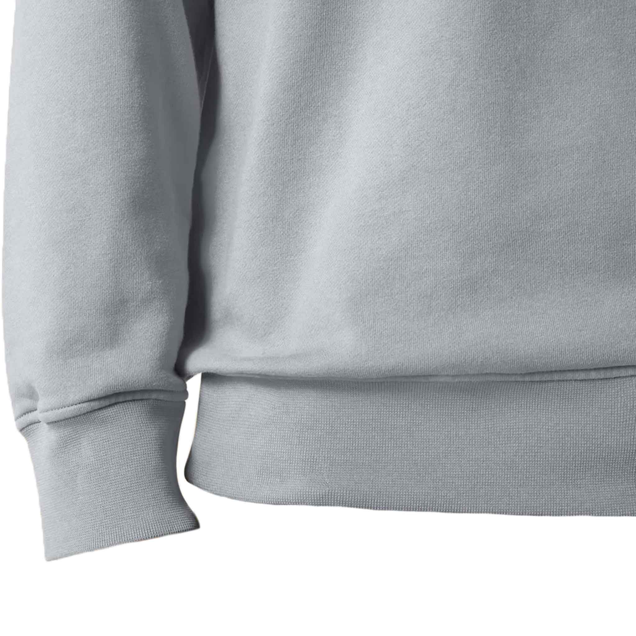 Stone Island Cotton Fleece Crewneck Sweatshirt in Green Grey