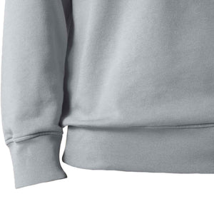 Stone Island Cotton Fleece Crewneck Sweatshirt in Green Grey