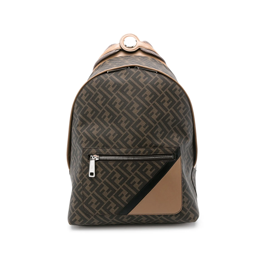 Fendi Chiodo Backpack in Brown