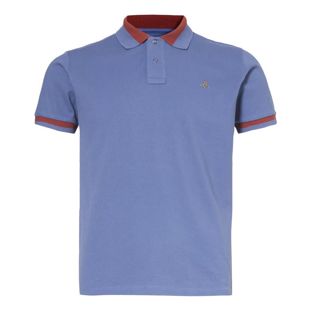Vivienne Westwood Short Sleeve Polo in Lavender