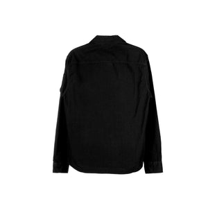 C.P. Company Rip Stop Pocket Shirt in Black