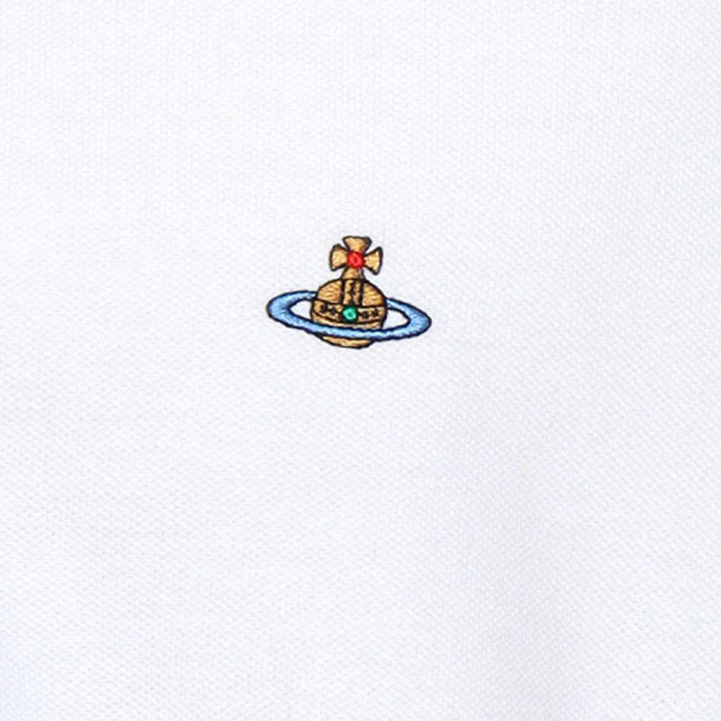 Vivienne Westwood Cap Sleeve Polo in White