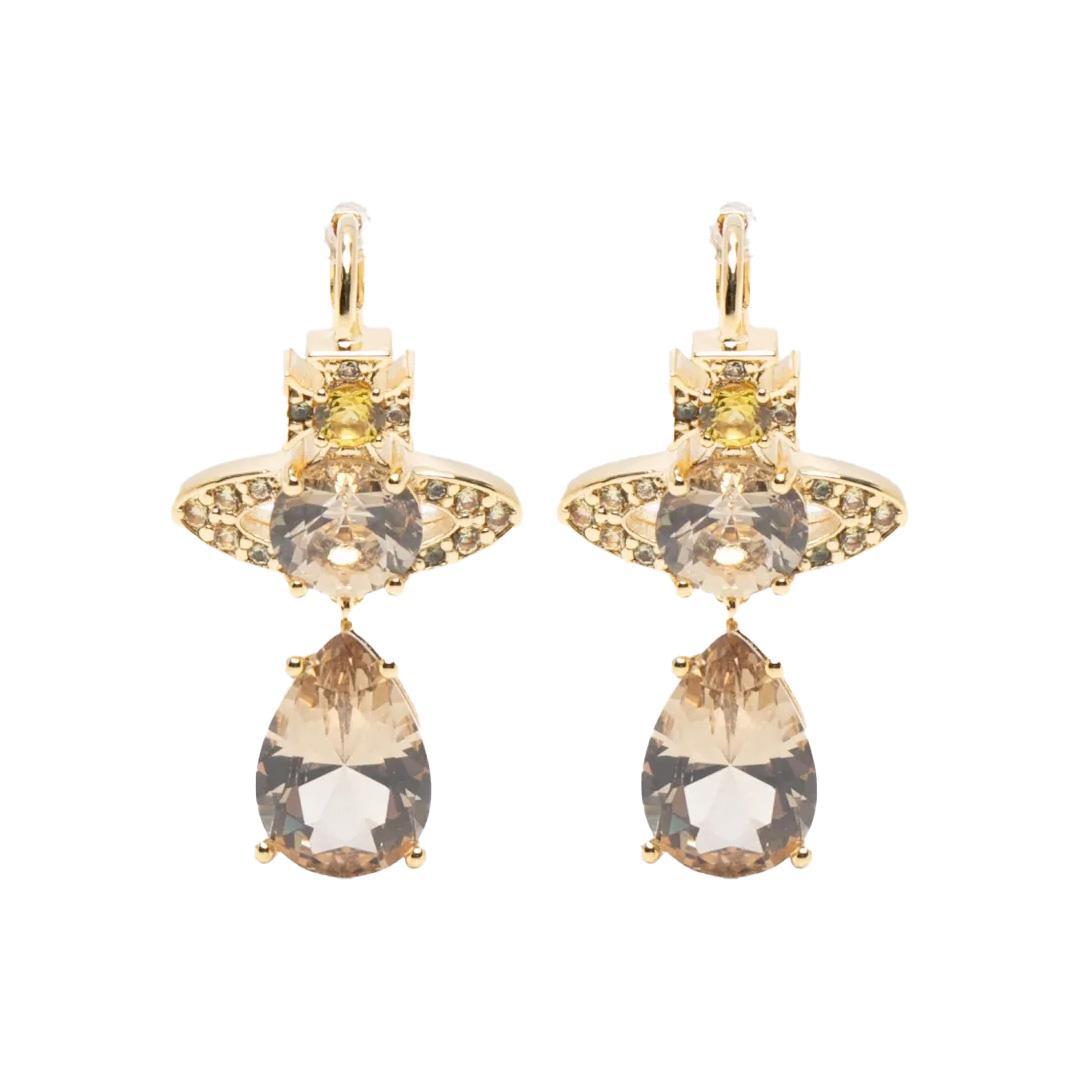 Vivienne Westwood Ismene Drop Earrings in Gold / Yellow