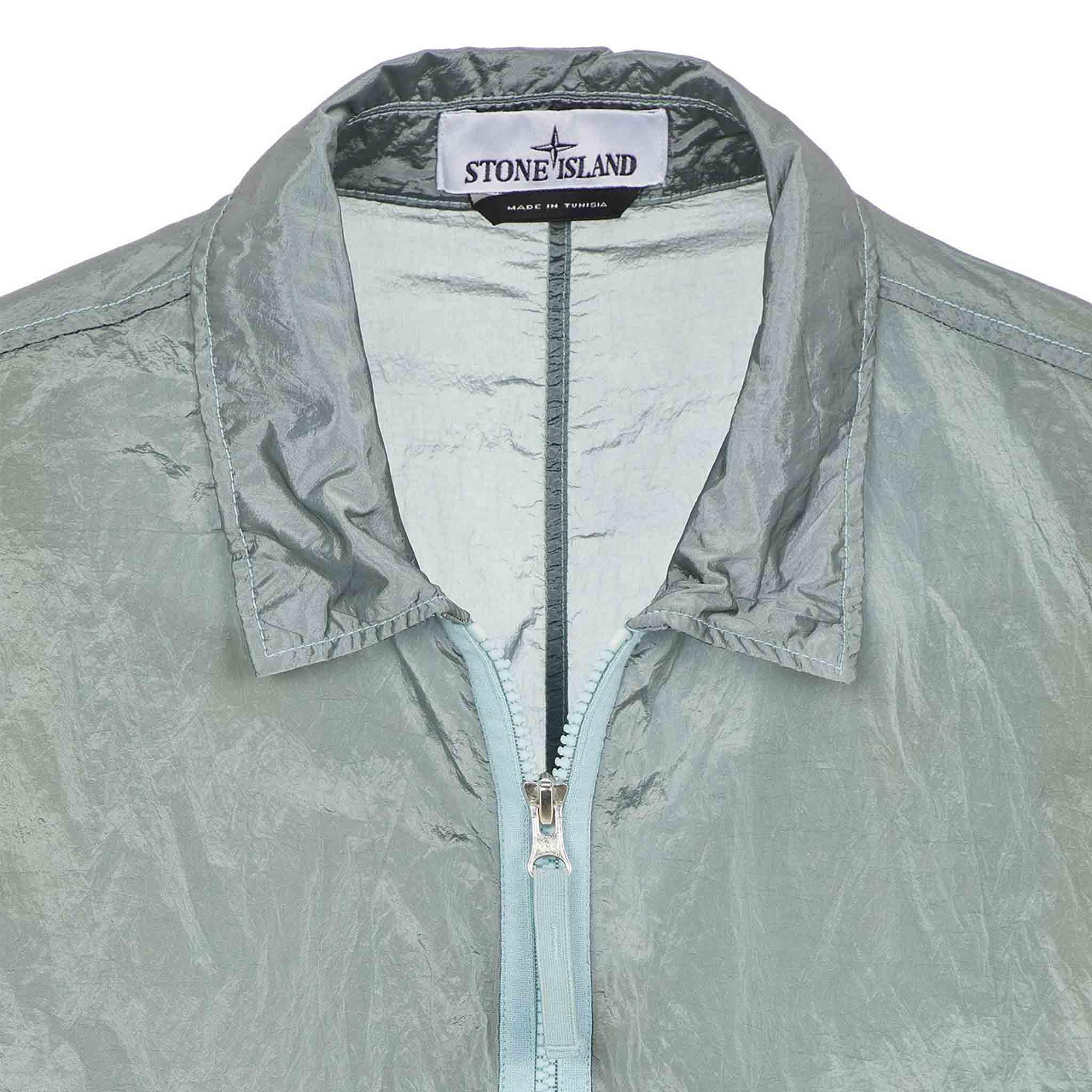 Stone Island Overshirt Nylon Metal ECONYL in Sky Blue