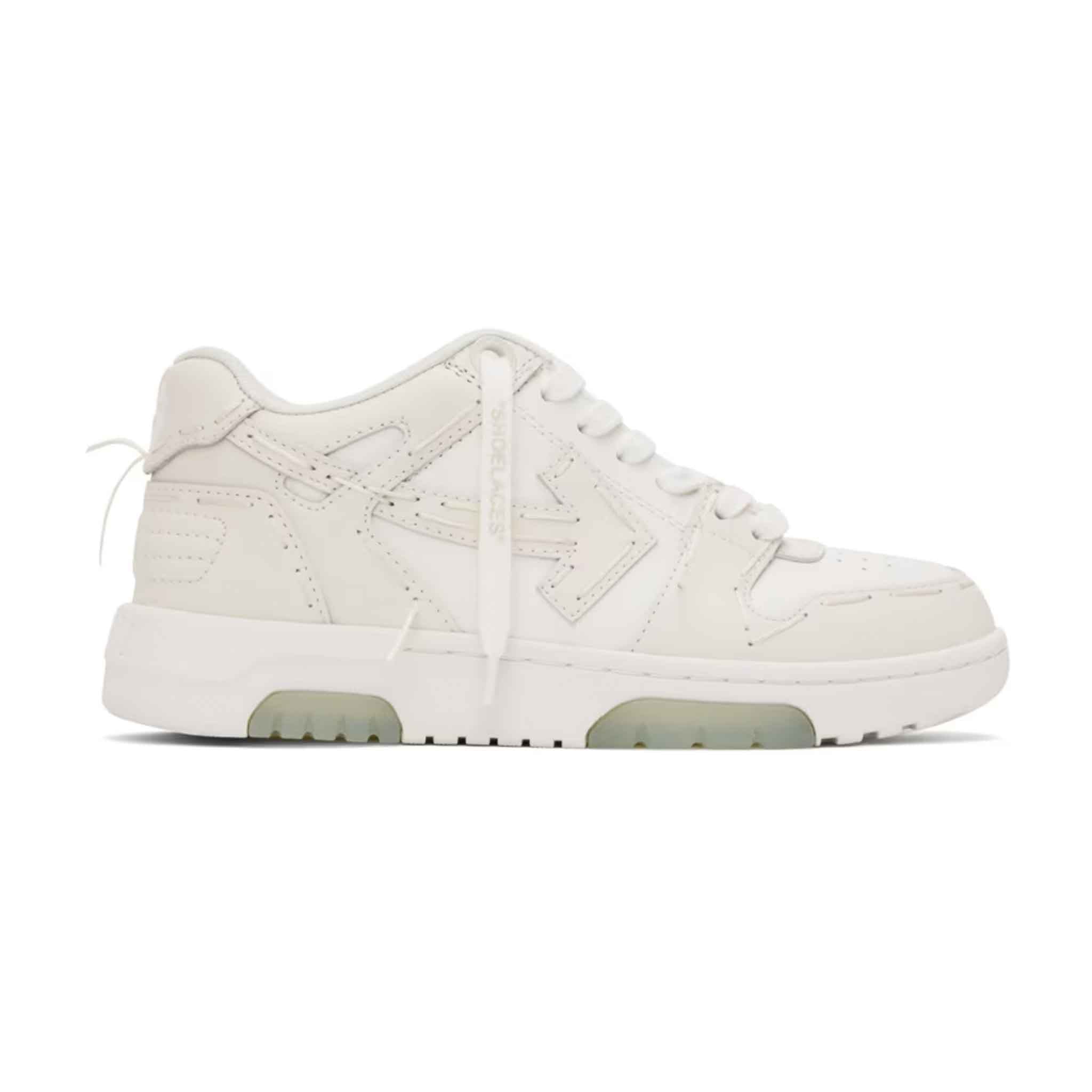 OFF-WHITE Out Of Office Sartorial Stitching in White/ Coconut