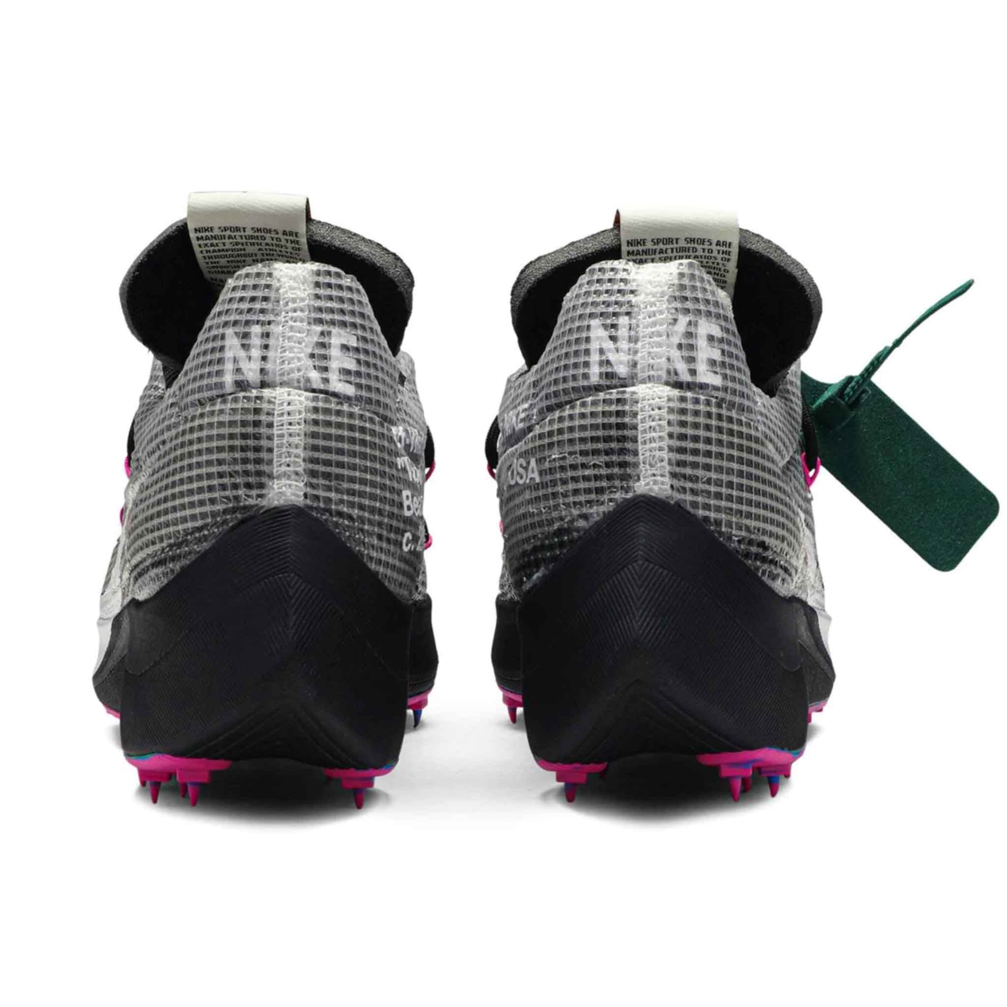 Nike x OFF-WHITE Vapor Street Sneakers in Black/Fucshia