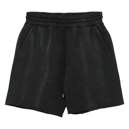 Amiri Logo Sweatshorts in Vintage Black
