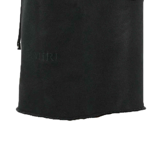 Amiri Logo Sweatshorts in Vintage Black