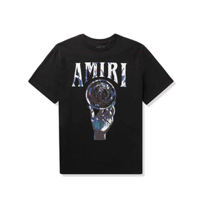 Amiri Crystal Ball T-Shirt in Black