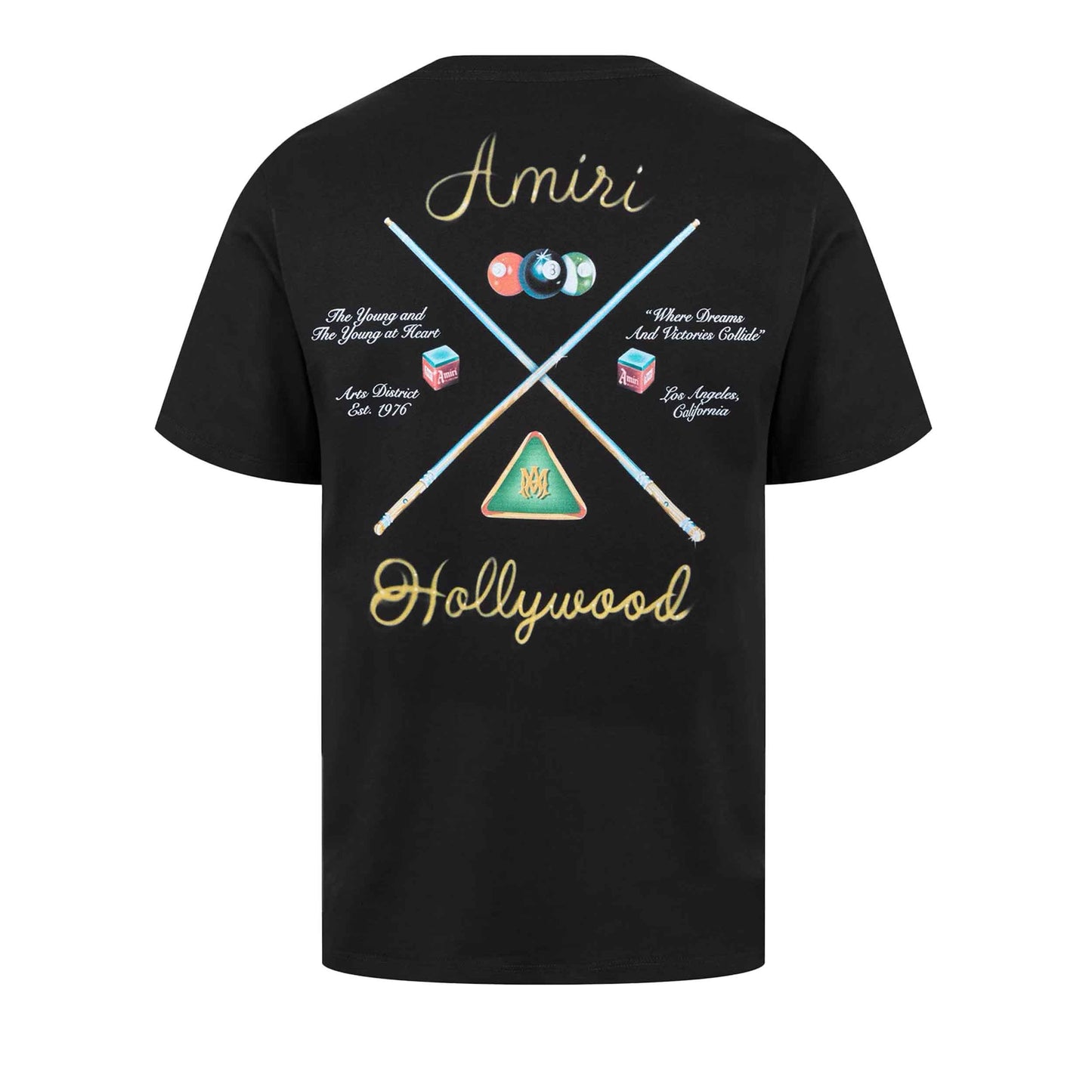Amiri Pool Cue T-Shirt in Black