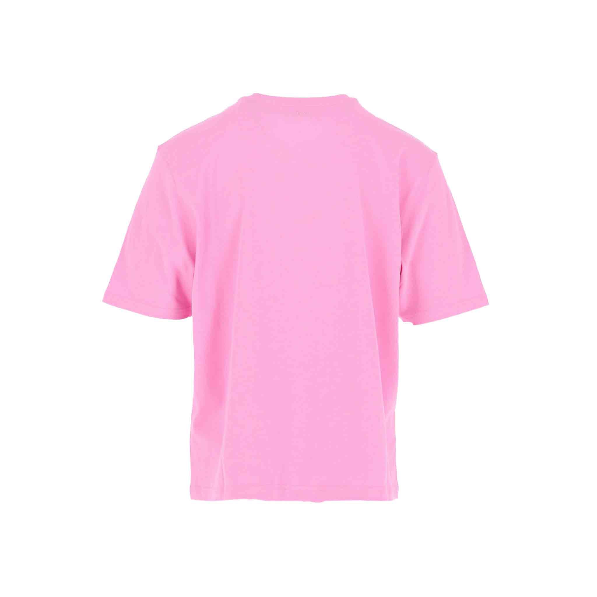 Ami Paris De Coeur T Shirt in Pink