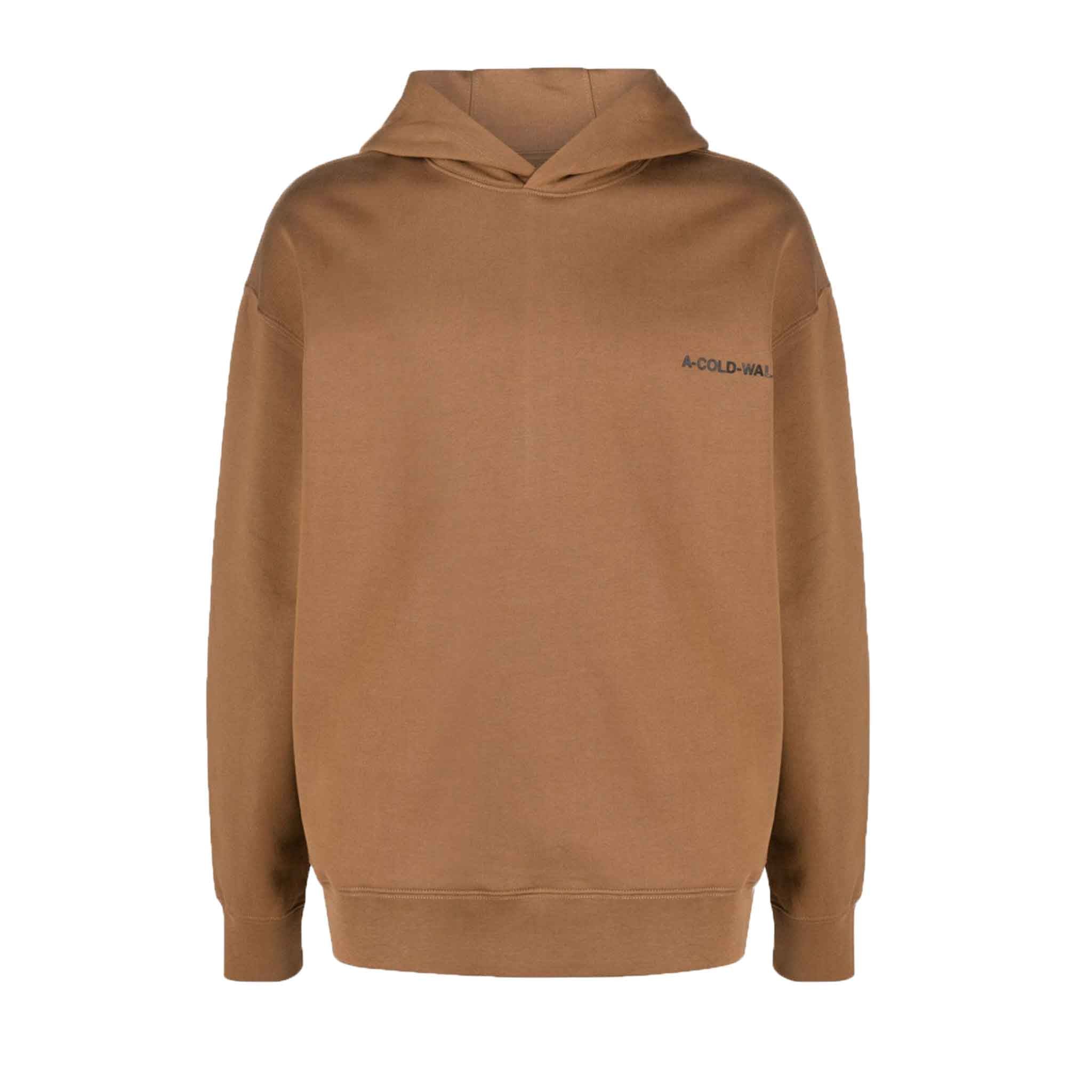 A-COLD-WALL* Essential Small Logo Hoodie in Light Brown