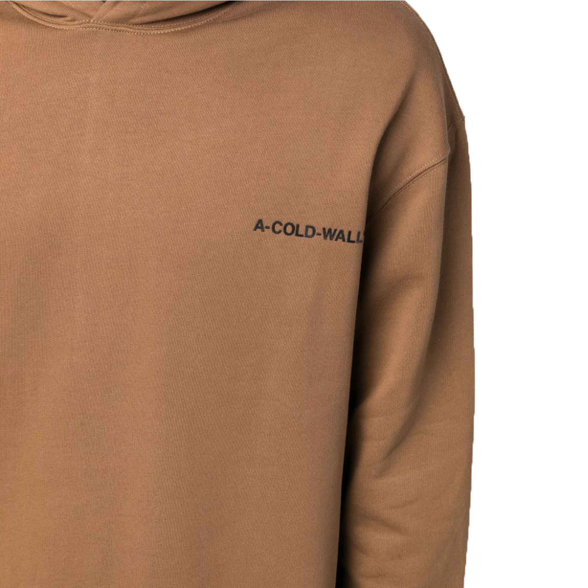 A-COLD-WALL* Essential Small Logo Hoodie in Light Brown