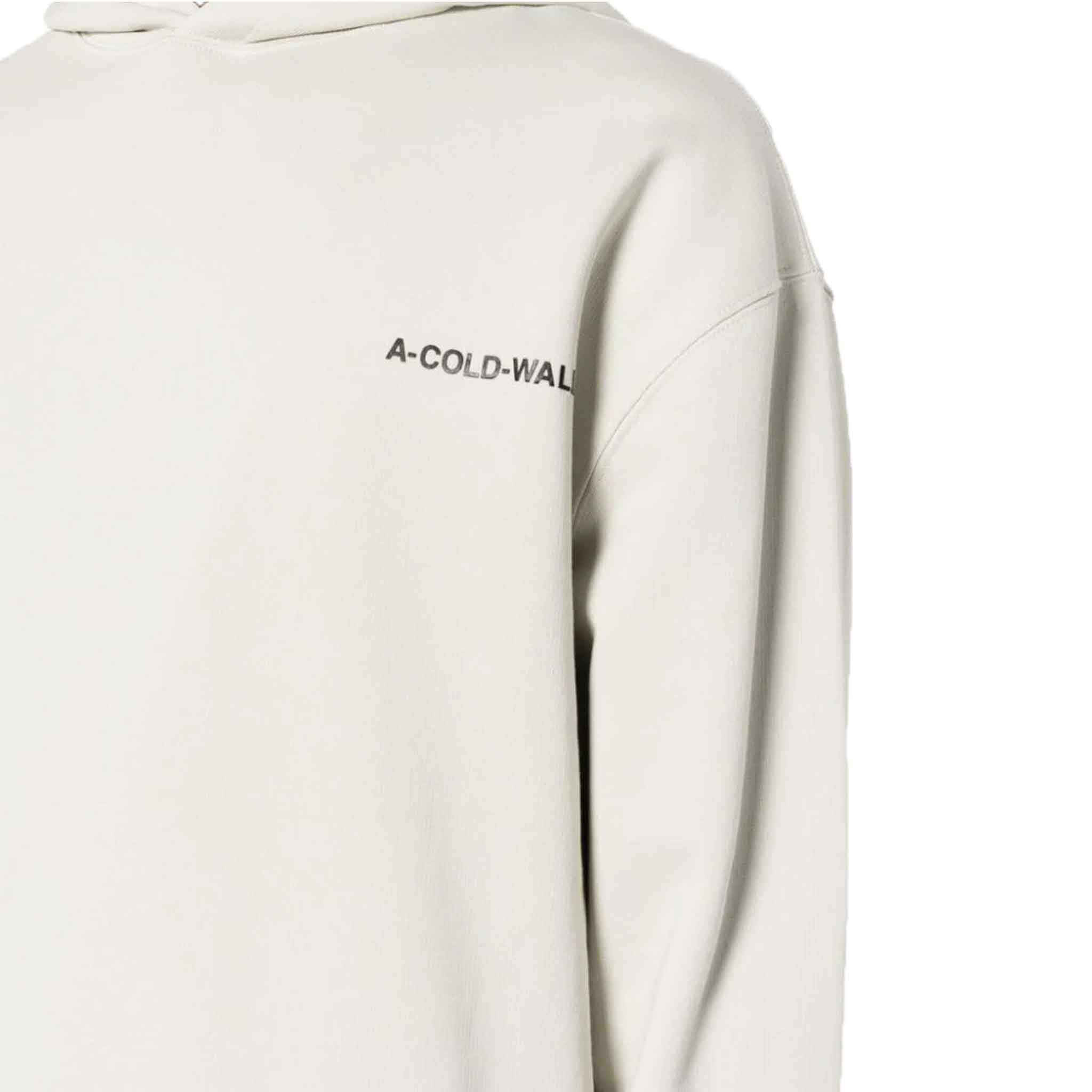 A-COLD-WALL* Essential Small Logo Hoodie in Bone