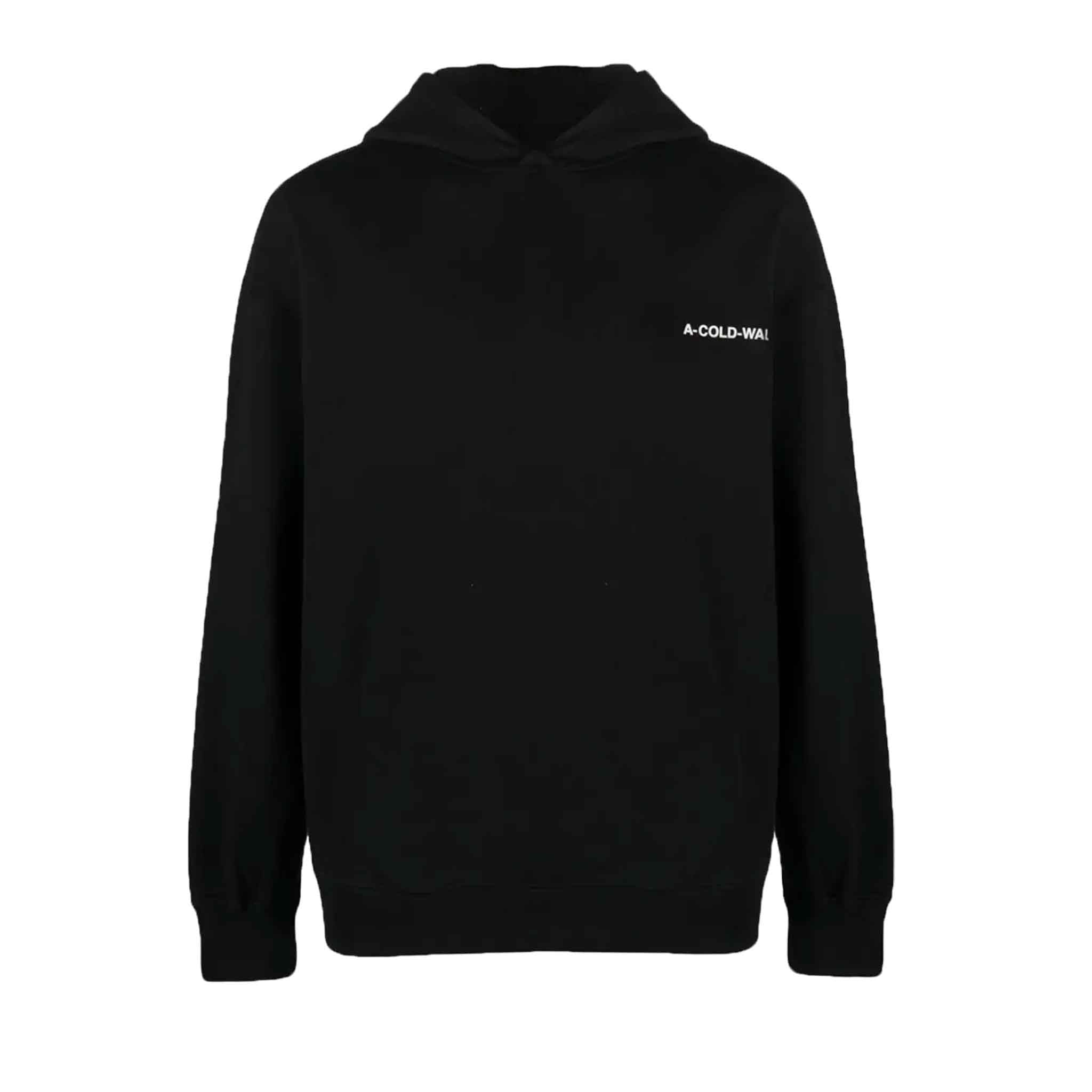 A-COLD-WALL* Essential Small Logo Hoodie in Black