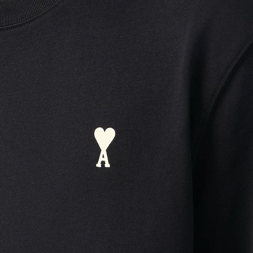 Ami Paris Printed Cotton "Place des Victories" T-shirt