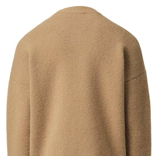 [Ami Paris] Quota Large Ami De Coeur Alpaca Crewneck Knit