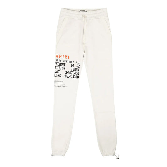 Amiri Stencil Logo Sweatpants