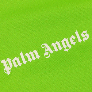 Palm Angels Classic Track Jacket in Lime Green