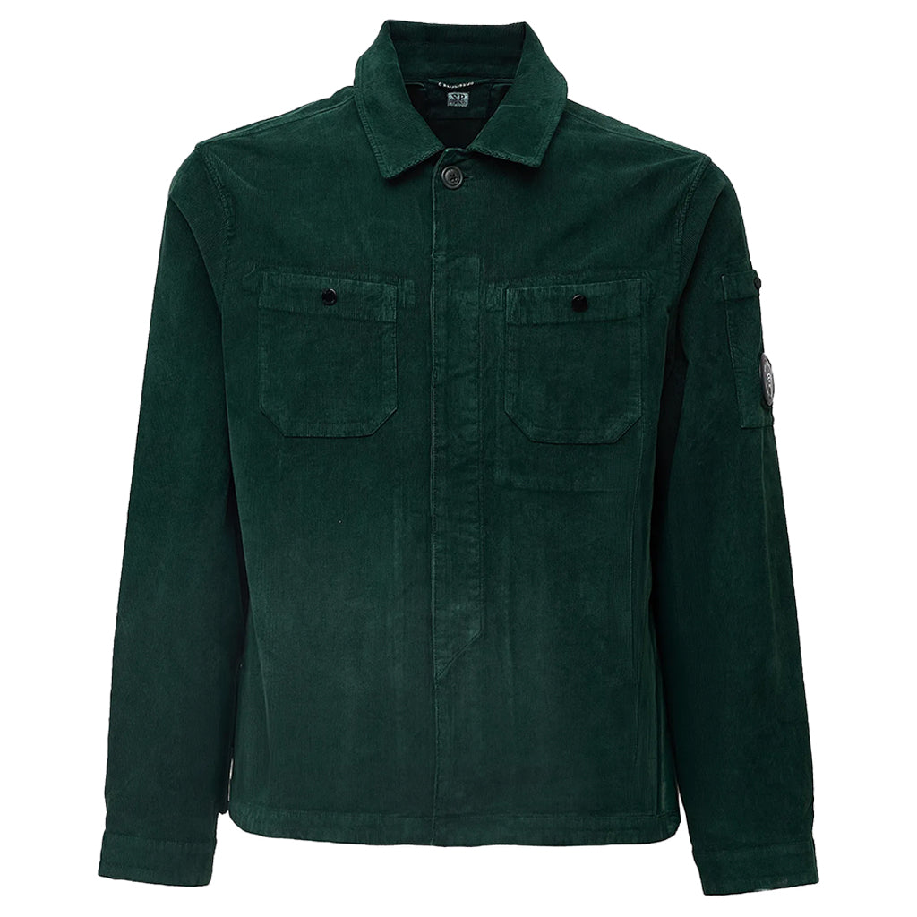 [C.P. Company] Corduroy Button Lens Overshirt
