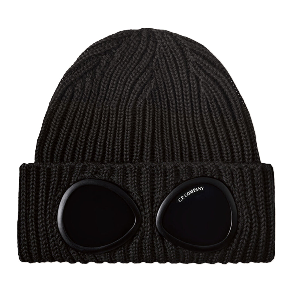 [C.P. Company] Extrafine Merino Wool Goggle Beanie