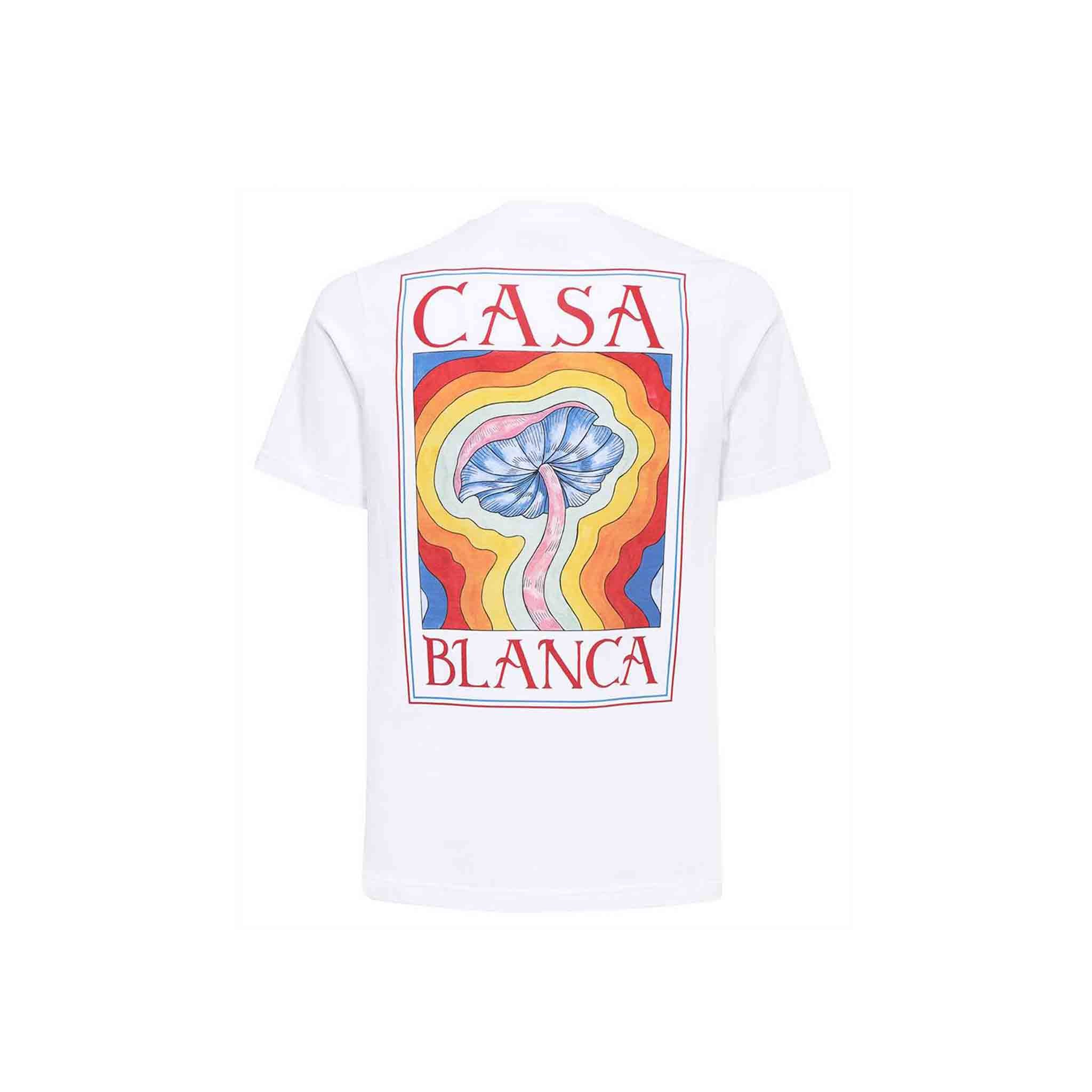 Casablanca Mind Vibrations T-Shirt in White