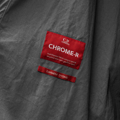 C.P. Company Chrome-R Overshirt in Smoked Pearl- Grey