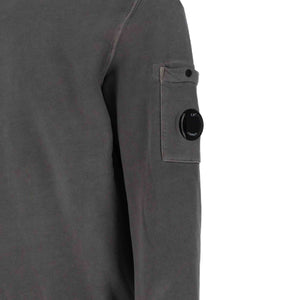 C.P. Company Resist Dyed Sweatshirt in Steel Grey