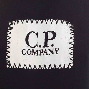 C.P. Company 30/1 Jersey Label T-shirt in Black