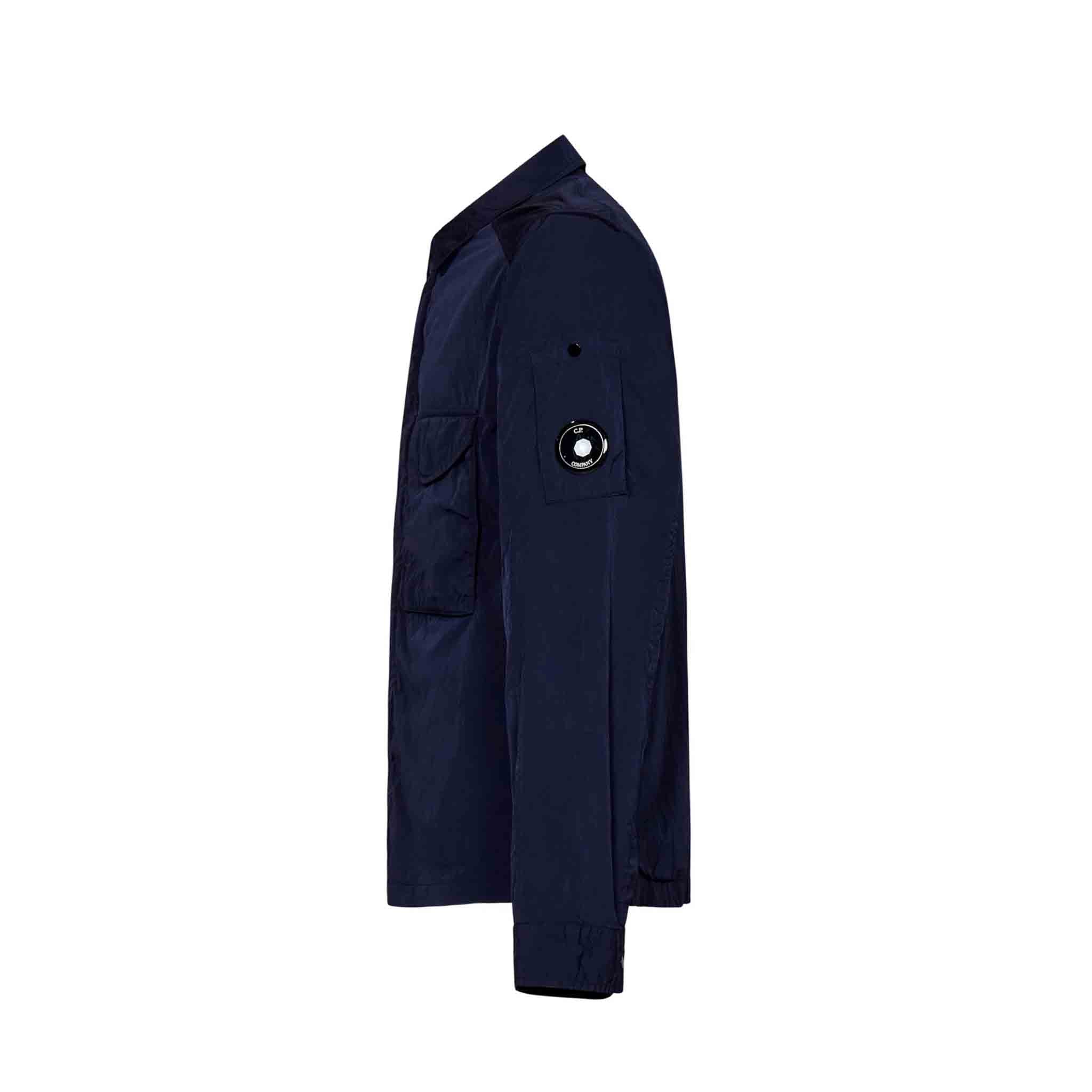 C.P. Company Chrome-R Overshirt in Medieval Blue